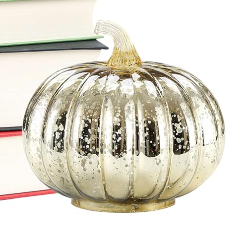 Genérico Lampen à La Citrouille - Laternenlaterne Citrouille | Laterne Citrouille Halloween LED-Leuchten Elfe D'Ambiance für Maison Automne Garten Terrasse Cuisine von Genérico