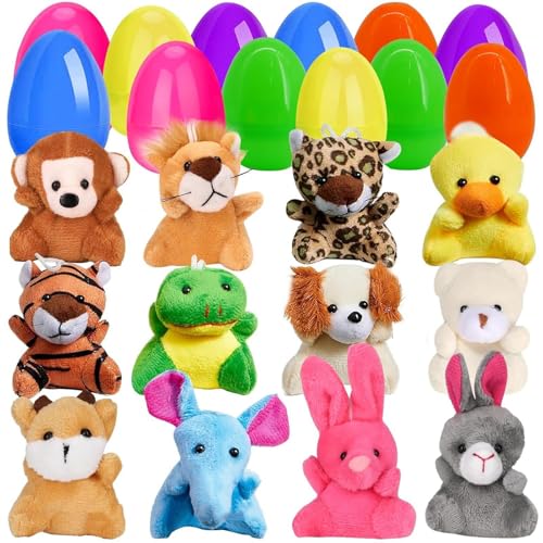 Genérico Ostereier: Ostereier, voller Spaß, bunte Ostereier | Plush Toys Baskets, Osterdekorationen für das Jagdspiel Genérico Ostereier: Ostereier, voller Spaß, bunte Ostereier | Plush Toys Baskets, Osterdekorationen für das Jagdspiel von Genérico