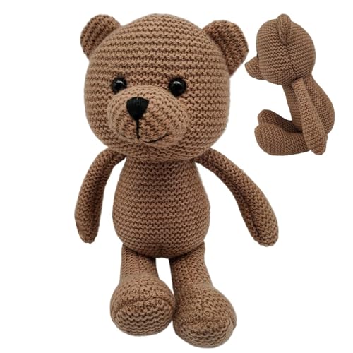 Genérico Puppe – Tierfüllung Stoff | Niedliches Plüschtier Cuddle Pet Toy, 25 cm / 9,84 Zoll gefüllter Bär, niedlicher Plüschstoff für Kinder aus Strick für Kinder. Genérico Puppe – Tierfüllung Stoff | Niedliches Plüschtier Cuddle Pet Toy, 25 cm / 9,84 Zoll gefüllter Bär, niedlicher Plüschstoff für Kinder aus Strick für Kinder. von Genérico
