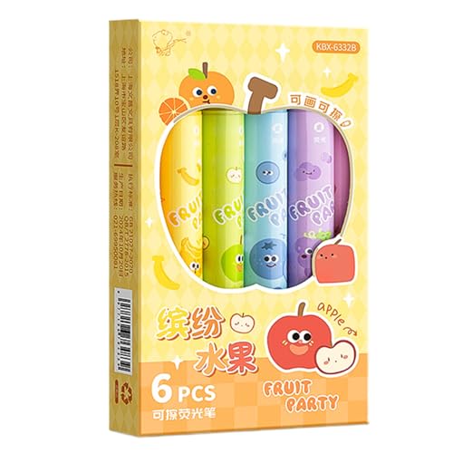 Genérico Radierbare Marker für Papier, bunte Textmarker mit doppelter Spitze für Studenten, Schreibinstrument, Büromaterial für Notizen und Organisation von Arbeiten Genérico Radierbare Marker für Papier, bunte Textmarker mit doppelter Spitze für Studenten, Schreibinstrument, Büromaterial für Notizen und Organisation von Arbeiten von Genérico