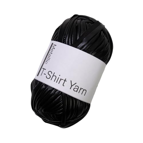 Genérico Thirt Häkelgarn | Shine Yarn für T-Shirt | Eleganter Glitzergarn, Kleidung T-Shirt Häkelgarn Strickpullover Schal Zubehör Garn Genérico Thirt Häkelgarn | Shine Yarn für T-Shirt | Eleganter Glitzergarn, Kleidung T-Shirt Häkelgarn Strickpullover Schal Zubehör Garn von Genérico