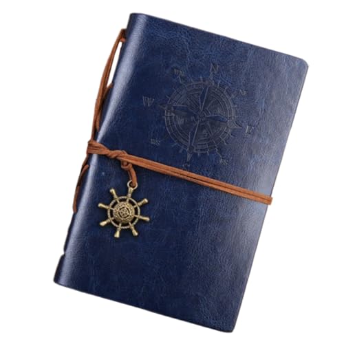 Genérico Vintage-Tagebuch - Piraten-Tagebuch - Vintage Diary - Pirate Diary - Notebook, Personal Journal | Retro Journal, Fluent Writing, Schule Supplies, Stationery for Men Women Teens Classroom von Genérico