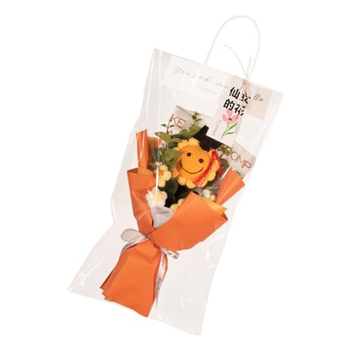Genérico a Crochet Häkel-Set für Anfänger, Geschenke zum Muttertag, Blumentopf aus handgewebter Wolle mit lächelndem Gesicht für Heimdekoration, gewebte Genérico a Crochet Häkel-Set für Anfänger, Geschenke zum Muttertag, Blumentopf aus handgewebter Wolle mit lächelndem Gesicht für Heimdekoration, gewebte von Genérico