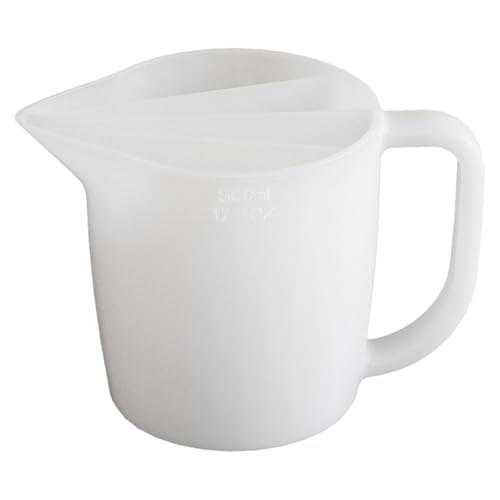 Geteilter Becher mit Griff – Gläser für Acrylfarbe | 500 ml Silikonbecher zum Mischen von Harz, mit Griff und wiederverwendbarem Behälter zum Ausgießen von Farbe Geteilter Becher mit Griff – Gläser für Acrylfarbe | 500 ml Silikonbecher zum Mischen von Harz, mit Griff und wiederverwendbarem Behälter zum Ausgießen von Farbe von Genérico