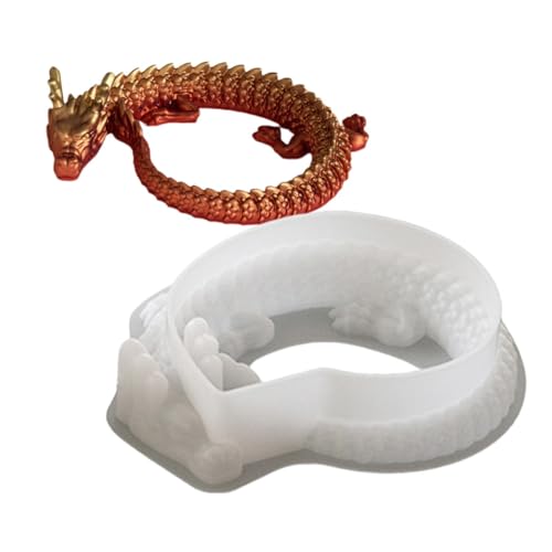 Gießform aus Harz, Drachenseife, Epoxidharz, Silikonform aus Kunstharz für Handwerksbegeisterte, und von Genérico