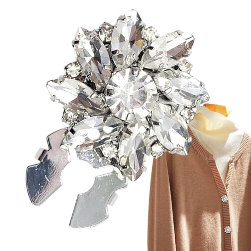 Glitzernde Knopfabdeckungen: Glamouröse Ärmelknopfverstärker | Formelles Hemd-Zubehör, Bluse und Kostüm-Dekoration, Verzierungen für besondere Anlässe Glitzernde Knopfabdeckungen: Glamouröse Ärmelknopfverstärker | Formelles Hemd-Zubehör, Bluse und Kostüm-Dekoration, Verzierungen für besondere Anlässe von Genérico