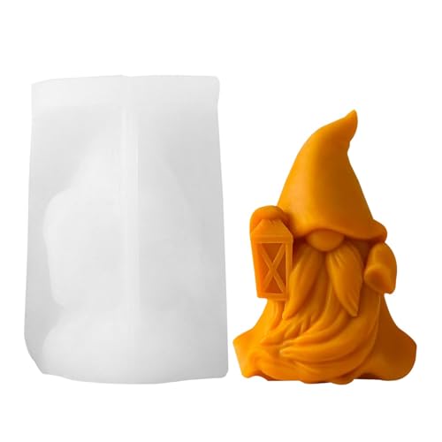 Gnomkerzenseifenform, langlebig, Gnomform, Silikonform, Gnom, Epoxidharz, Gnom, Bastelbedarf, Formen zur Herstellung von Kerzen, Mo Gnomkerzenseifenform, langlebig, Gnomform, Silikonform, Gnom, Epoxidharz, Gnom, Bastelbedarf, Formen zur Herstellung von Kerzen, Mo von Genérico