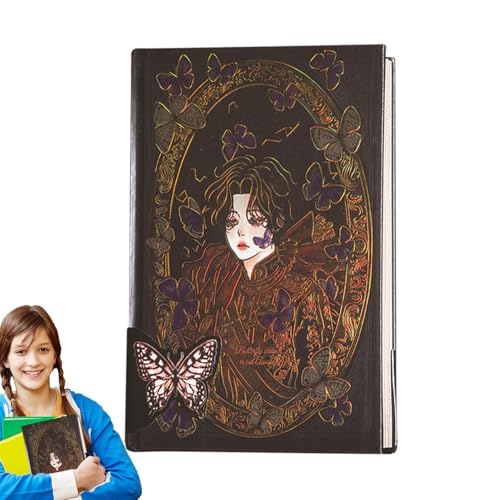 Goth Journal, gotisches Notizbuch, Gothic, Heißdruck, schöne Retro-Illustration, Handbuch | Vintage-Notizblock, 256 Seiten, Zeitschriftenhefte für Frauen, Schreiben, Geschäft, Büro Goth Journal, gotisches Notizbuch, Gothic, Heißdruck, schöne Retro-Illustration, Handbuch | Vintage-Notizblock, 256 Seiten, Zeitschriftenhefte für Frauen, Schreiben, Geschäft, Büro von Genérico