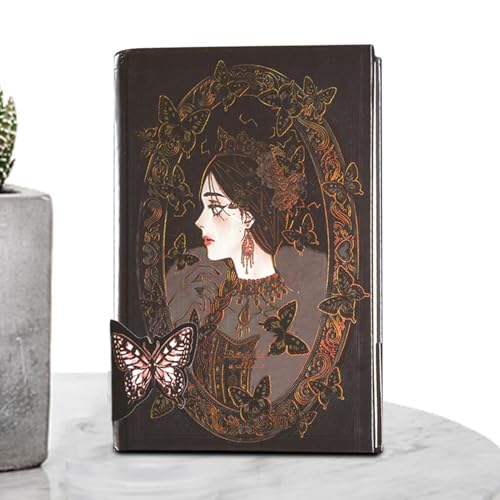 Goth Journal Ästhetisches Notizbuch, Gothic-Muster, Heißdruck, schöne Retro-Illustration, Handbuch | Vintage-Notizblock, 256 Seiten, Zeitschriftenhefte für Frauen, Schreiben, Geschäft, of Goth Journal Ästhetisches Notizbuch, Gothic-Muster, Heißdruck, schöne Retro-Illustration, Handbuch | Vintage-Notizblock, 256 Seiten, Zeitschriftenhefte für Frauen, Schreiben, Geschäft, of von Genérico