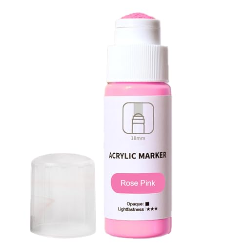 Graffiti-Marker: Schnelltrocknender Marker, wasserfester Acryl-Kugelschreiber | 18 mm fett gedruckte Marker, hohe Kapazität Graffiti-Marker: Schnelltrocknender Marker, wasserfester Acryl-Kugelschreiber | 18 mm fett gedruckte Marker, hohe Kapazität von Genérico