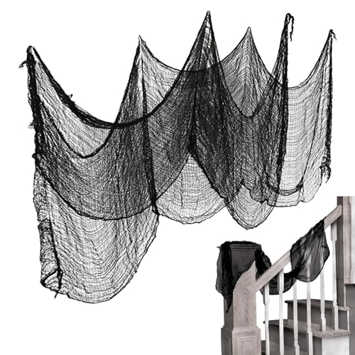 Gruseliges Halloween-Tuch, gruseliges Tuch für Partydekorationen, Weihnachtsdekorationen aus leichtem und gruseligem Stoff, gruseliger Chiffon-Stoff für Halloween-Partys, f von Genérico