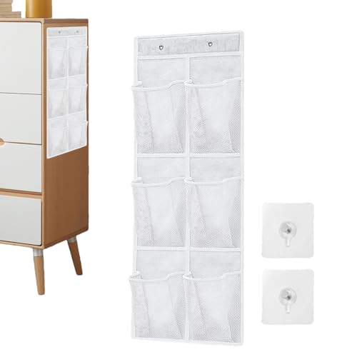 Hängender Schrank-Organizer, wandmontierte Aufbewahrungstasche | aus Netzstoff mit 6 Fächern | aus Mesh | aus Netzstoff Hängender Schrank-Organizer, wandmontierte Aufbewahrungstasche | aus Netzstoff mit 6 Fächern | aus Mesh | aus Netzstoff von Genérico
