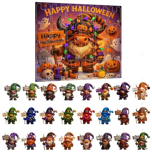Halloween-Countdown-Kalender - Dekorative Countdown-Blöcke aus Holz | Gruseliges rustikales Tischschild für Oktober, wiederverwendbare Urlaubsdekoration für Hounted Hou Halloween-Countdown-Kalender - Dekorative Countdown-Blöcke aus Holz | Gruseliges rustikales Tischschild für Oktober, wiederverwendbare Urlaubsdekoration für Hounted Hou von Genérico