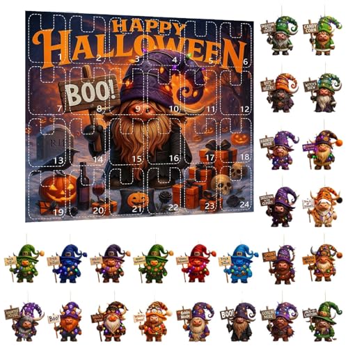 Halloween-Countdown-Kalender - Dekorative Countdown-Blöcke aus Holz | Gruseliges rustikales Tischschild für Oktober, wiederverwendbare Urlaubsdekoration für Hounted Hou Halloween-Countdown-Kalender - Dekorative Countdown-Blöcke aus Holz | Gruseliges rustikales Tischschild für Oktober, wiederverwendbare Urlaubsdekoration für Hounted Hou von Genérico