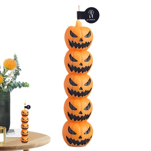 Halloween-Duftkerze, Duftkerze mit Kürbiswachs, Halloween-Dekoration, gruselige Tischdekoration, Heimdekoration für Frauen, Nacht, Event, Abendessen, Geburtstag, Party, Urlaub, Winter Halloween-Duftkerze, Duftkerze mit Kürbiswachs, Halloween-Dekoration, gruselige Tischdekoration, Heimdekoration für Frauen, Nacht, Event, Abendessen, Geburtstag, Party, Urlaub, Winter von Genérico