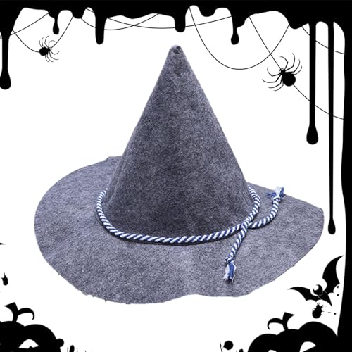 Halloween-Hexenhut, Vogelscheuche aus Filz, Oktoberfest, Cosplay, Kopfbedeckung, Kostüm für Männer und Frauen, Halloween, Karneval, Maskenparty Halloween-Hexenhut, Vogelscheuche aus Filz, Oktoberfest, Cosplay, Kopfbedeckung, Kostüm für Männer und Frauen, Halloween, Karneval, Maskenparty von Genérico