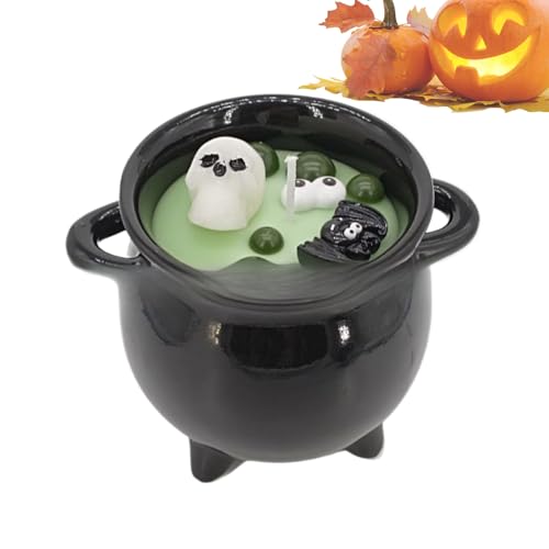 Halloween-Kerzen, Dekoration für Kerzenhalter mit Blasen, leichte Blasen, Dekoration für den Innen- und Außenbereich von Genérico