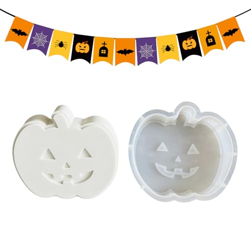 Halloween-Kerzen-Formen | Form für handgefertigte Kerzen – für Kunst aus Epoxidharz, Seife, Duftperlen, Schokolade, Desserts, Cupcakes, , Ohrringe und Aromatherapie Halloween-Kerzen-Formen | Form für handgefertigte Kerzen – für Kunst aus Epoxidharz, Seife, Duftperlen, Schokolade, Desserts, Cupcakes, , Ohrringe und Aromatherapie von Genérico