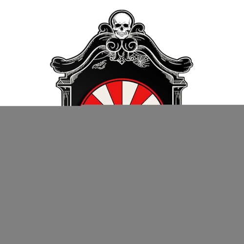 Halloween-Preisrad, drehbares Halloween-Drehrad, Fortune Wheel Party Game Spinner, auffälliges und lustiges Spinner-Rad von Genérico