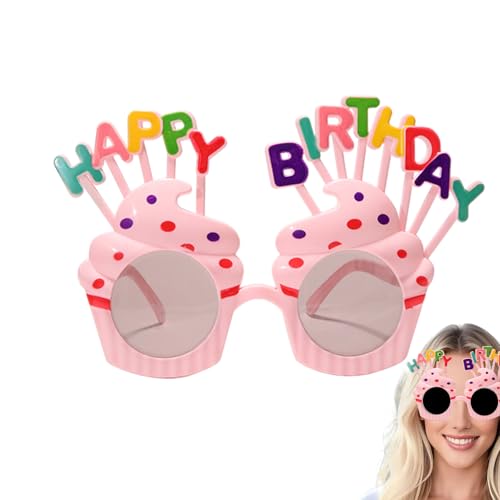 Happy Birthday Sonnenbrille | Lustige Foto-Brille | Die Geburtstagsparty fördert die Neuheit der lustigen Brille für Kinder und Erwachsene Happy Birthday Sonnenbrille | Lustige Foto-Brille | Die Geburtstagsparty fördert die Neuheit der lustigen Brille für Kinder und Erwachsene von Genérico