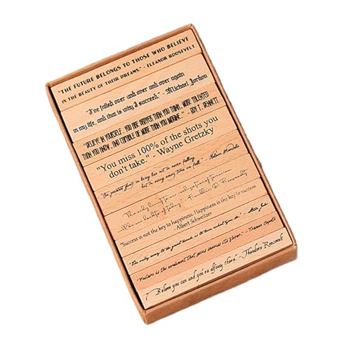 Holzstempel für Bastelarbeiten, Bastelstempel aus Holz und Gummi für kreative Tagebücher, Bastelmaterial, Kartenzubehör und kreative Drucke für Projekte von Erwachsenen und Holzstempel für Bastelarbeiten, Bastelstempel aus Holz und Gummi für kreative Tagebücher, Bastelmaterial, Kartenzubehör und kreative Drucke für Projekte von Erwachsenen und von Genérico