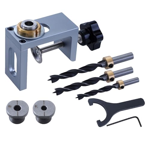 Jig Del Cabinet - Möbelinstallationsschablone | Installationswerkzeug für die Schranktür | Verstellbare Positionierschablone mit Schnellausrichtungsführung | Bohrhilfe Jig Del Cabinet - Möbelinstallationsschablone | Installationswerkzeug für die Schranktür | Verstellbare Positionierschablone mit Schnellausrichtungsführung | Bohrhilfe von Genérico