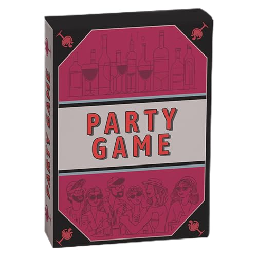 Karten für den Spieleabend, Partyspiel, englisch, 50 Stück, für mehrere Spieler, Reise-Spiel-Herausforderungen und lustige Fragen zum Geburtstag, Unterhaltung Karten für den Spieleabend, Partyspiel, englisch, 50 Stück, für mehrere Spieler, Reise-Spiel-Herausforderungen und lustige Fragen zum Geburtstag, Unterhaltung von Genérico
