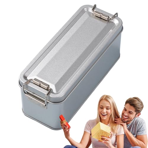 Keksdosen aus Metall: Aufbewahrungsboxen aus Metall, Aufbewahrungsbehälter für weiße Folien, staubdichte Aufbewahrungsboxen für Zuhause, Küche, Schreibtisch von Genérico