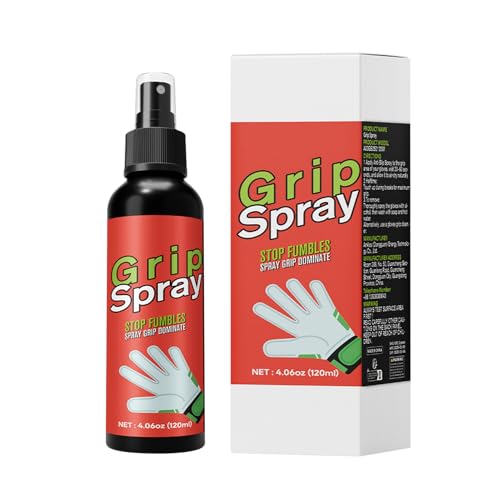 Klebespray für Torwarthandschuhe, rutschfeste Lösung, Sprühkleber, waschbar, 120 ml, Anti-Schweiß, für Tor, Wetter, Winter, Baseballabdeckungen von Genérico
