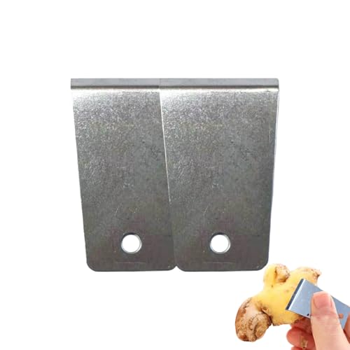 Knoblauchschäler: Kartoffelschäler, 2 Stück Kartoffelschälgerät aus Edelstahl - Schwere Schälwerkzeuge, passen sich dem Garen an, ohne zu verrutschen Knoblauchschäler: Kartoffelschäler, 2 Stück Kartoffelschälgerät aus Edelstahl - Schwere Schälwerkzeuge, passen sich dem Garen an, ohne zu verrutschen von Genérico