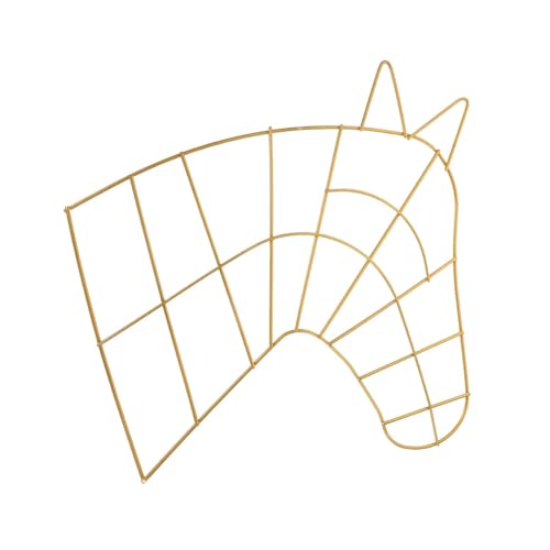Kronenform – Kränzenkranz-Set | Drahtkranzbasis in Form eines Pferdekopfes, Kranzhalter aus Drahtgeflecht für Weihnachtsköpfe Kronenform – Kränzenkranz-Set | Drahtkranzbasis in Form eines Pferdekopfes, Kranzhalter aus Drahtgeflecht für Weihnachtsköpfe von Genérico