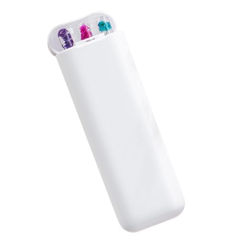 Kugelschreiber-Set – Kugelschreiber-Lineal-Set, elegante Stifte für den Alltag, perfektes Schreiberlebnis, Sleek Design Student Ball Point Pen mit Etui von Genérico