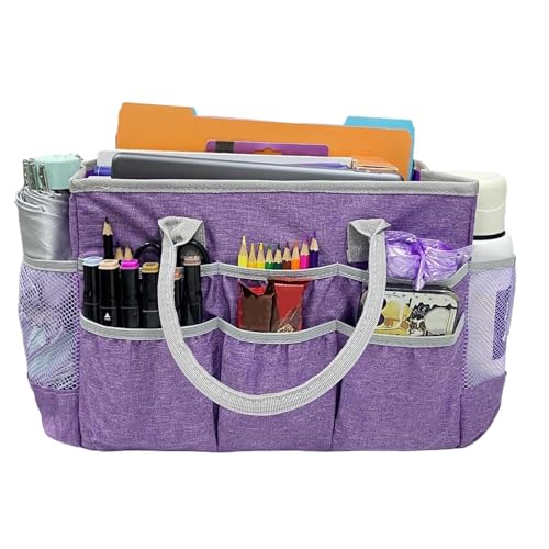 Kunsttasche | Federmäppchen für Kunstmaterialien, groß, wasserdicht, mit Taschen und Griffen für Schulbedarf, Kinder, Lehrer, Reisen, Camping, Fitnessstudio, Schule Kunsttasche | Federmäppchen für Kunstmaterialien, groß, wasserdicht, mit Taschen und Griffen für Schulbedarf, Kinder, Lehrer, Reisen, Camping, Fitnessstudio, Schule von Genérico