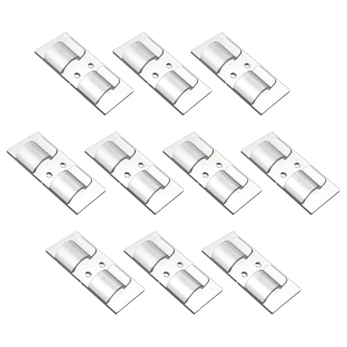 Lichthaken für den Außenbereich, Lichterkette für den Außenbereich, 10 x Lichterkette, Haken für den Außenbereich mit Klebstoff, Terrassen-Lichtclips für Lichter Lichthaken für den Außenbereich, Lichterkette für den Außenbereich, 10 x Lichterkette, Haken für den Außenbereich mit Klebstoff, Terrassen-Lichtclips für Lichter von Genérico