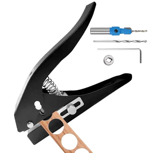 Locher für Platten, runder Schlitzstanzer mit einem Loch, für Kanten für Zuhause, Geschäft, Karton, Papier, Holzarbeiten Locher für Platten, runder Schlitzstanzer mit einem Loch, für Kanten für Zuhause, Geschäft, Karton, Papier, Holzarbeiten von Genérico