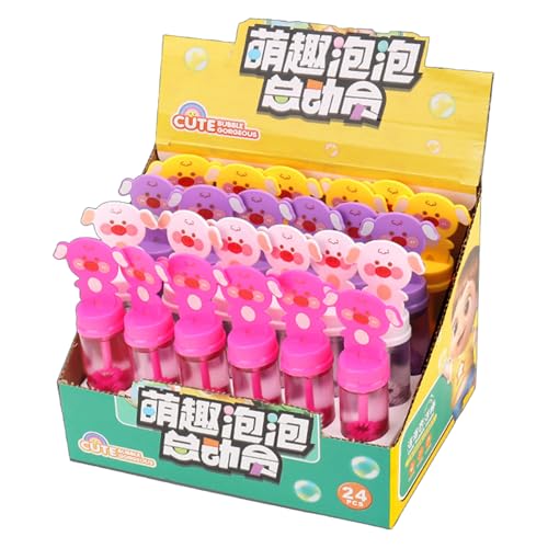Luftblasen, kleine Luftblasen für Partygeschenke, 24-teiliges Blasen-Spielzeug für den Außenbereich, Party Favors für Mädchen, Outdoor-Aktivitäten von Genérico