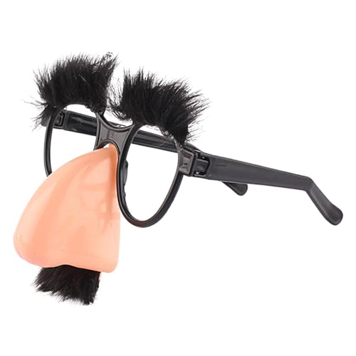Lustige Brille – Schnurrbart | große Nase | Halloween-Kostümbrille | Brille mit Schnurrbart Augenbrauen | Halloween-Party-Brille | Neuheit für Geburtstagsfeiern von Performanmi Lustige Brille – Schnurrbart | große Nase | Halloween-Kostümbrille | Brille mit Schnurrbart Augenbrauen | Halloween-Party-Brille | Neuheit für Geburtstagsfeiern von Performanmi von Genérico