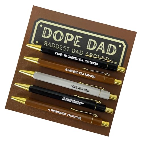 Lustige Kugelschreiber, lustige Stifte für Erwachsene, einziehbarer Schreibstift, 5 Stück, lustige Zitate, schwarze Tinte, 1,0 mm, für Kollegen Lustige Kugelschreiber, lustige Stifte für Erwachsene, einziehbarer Schreibstift, 5 Stück, lustige Zitate, schwarze Tinte, 1,0 mm, für Kollegen von Genérico