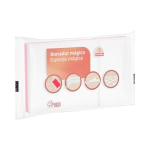 Magischer Radiergummi, Waldgrün, Packung mit 3 Stück, 2 Stück Magischer Radiergummi, Waldgrün, Packung mit 3 Stück, 2 Stück von Genérico