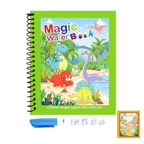 Magisches Wasserfarbenbuch: Wiederverwendbares Malbuch mit Wasser, wiederverwendbare Malbücher mit Wasser, wiederverwendbare Zeichenbücher, Malbücher für Kinder P Magisches Wasserfarbenbuch: Wiederverwendbares Malbuch mit Wasser, wiederverwendbare Malbücher mit Wasser, wiederverwendbare Zeichenbücher, Malbücher für Kinder P von Genérico