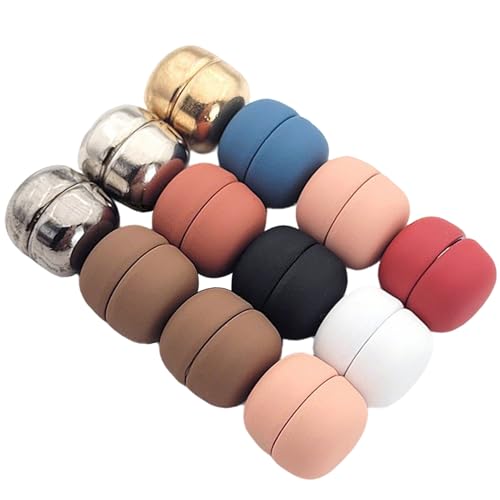 Magnete für Pins | 12 Magnete für Hijab ohne Nadeln für Damen | Sichere Broschen für Taschentücher ohne Haken für Damen Magnete für Pins | 12 Magnete für Hijab ohne Nadeln für Damen | Sichere Broschen für Taschentücher ohne Haken für Damen von Genérico