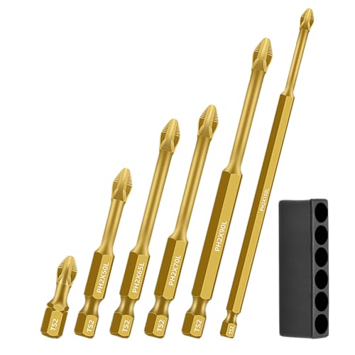 Magnetischer Bohrbit, magnetisches Bohrer-Set, S2 Elektro-Bit, für 6 Personen, magnetische Übungen, stoßdämpfend, für Bauarbeiten, die auf Holz arbeiten Magnetischer Bohrbit, magnetisches Bohrer-Set, S2 Elektro-Bit, für 6 Personen, magnetische Übungen, stoßdämpfend, für Bauarbeiten, die auf Holz arbeiten von Generico