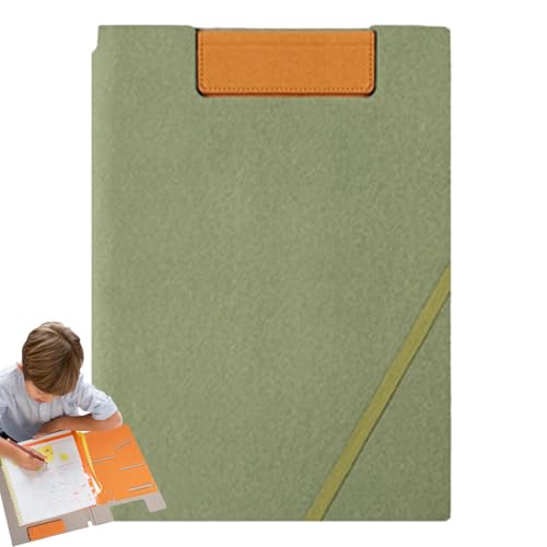 Magnetisches Klemmbrett aus Leder A4, Klemmbrett, Klemmbrett für Krankenschwestern, Notizbrett für Akten, Memoboard mit Clips für Notizblock, Ordneraufbewahrung A4, ta von Genérico