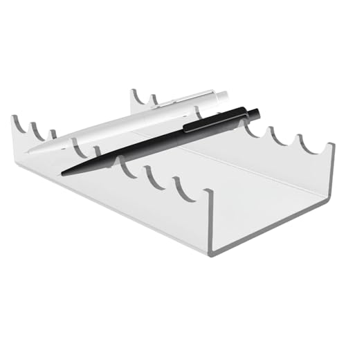 Make-up-Pinseltrockner – 16,5 x 8,9 x 3,1 cm, Acryl-Make-up-Pinselhalter, Trocknungshalter, Schreibtisch-Organizer Make-up-Pinseltrockner – 16,5 x 8,9 x 3,1 cm, Acryl-Make-up-Pinselhalter, Trocknungshalter, Schreibtisch-Organizer von Genérico