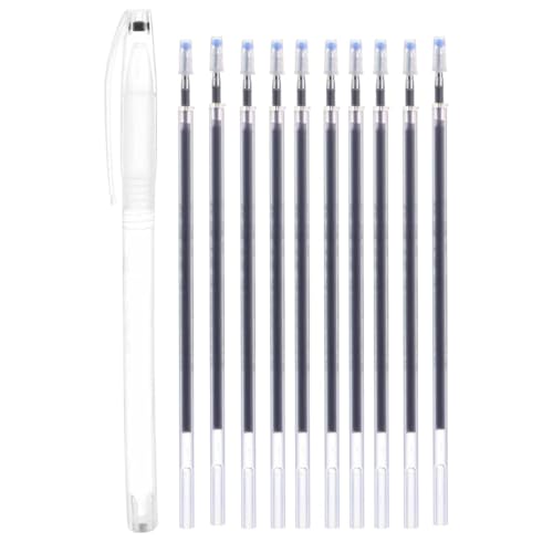 Markierungsstift zum Nähen – Stoffmarker mit fehlender Tinte | Besuchte Gedanken zum Nähen | Sticktiity mit 10 Nachfüllpackungen | Nähmarker zum Verschwinden von Stoffen Markierungsstift zum Nähen – Stoffmarker mit fehlender Tinte | Besuchte Gedanken zum Nähen | Sticktiity mit 10 Nachfüllpackungen | Nähmarker zum Verschwinden von Stoffen von Genérico