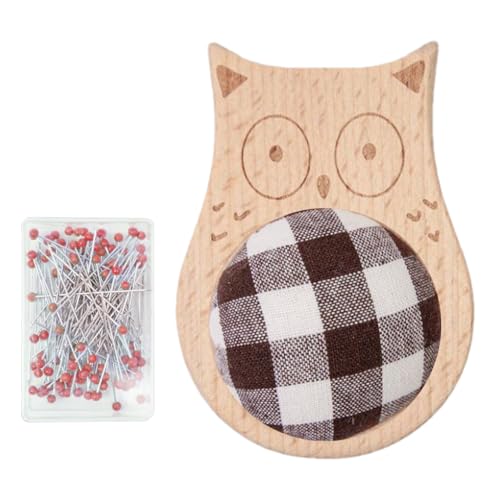 Nadelkissen, Nadelhalter, Organizer, Kissen mit 100 Stecknadeln und Tierdesign, für Näharbeiten, Nähzimmer Nadelkissen, Nadelhalter, Organizer, Kissen mit 100 Stecknadeln und Tierdesign, für Näharbeiten, Nähzimmer von Genérico