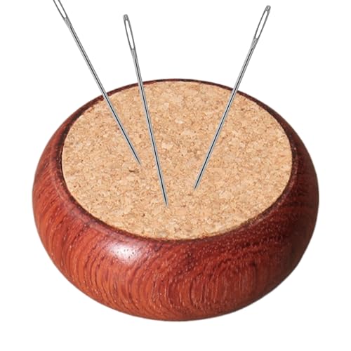 Nadelkissen aus Kork – robuste Basis, handwerklich – Bastelzubehör aus Polsterung für Näh- und Näharbeiten aus Holz, Verwendung für den Organizer Nadelkissen aus Kork – robuste Basis, handwerklich – Bastelzubehör aus Polsterung für Näh- und Näharbeiten aus Holz, Verwendung für den Organizer von Genérico