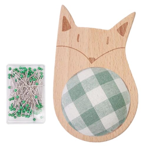 Nadelkissen zum Nähen, Nadelhalter, Organizer, Kissen mit 100 Stecknadeln und Tiermotiv, für Näharbeiten, Nähzimmer Nadelkissen zum Nähen, Nadelhalter, Organizer, Kissen mit 100 Stecknadeln und Tiermotiv, für Näharbeiten, Nähzimmer von Genérico