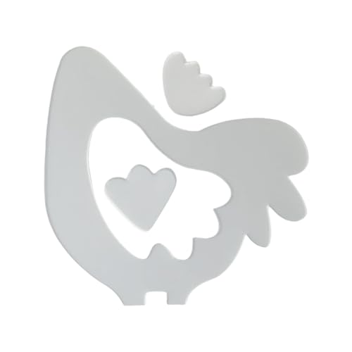 Nähschablonen, Schablonen-Set mit Huhn, Schablonenwerkzeuge für Anfänger, Frauen, Kissen, Wanddekoration, Familienaktivitäten und Partys von Genérico
