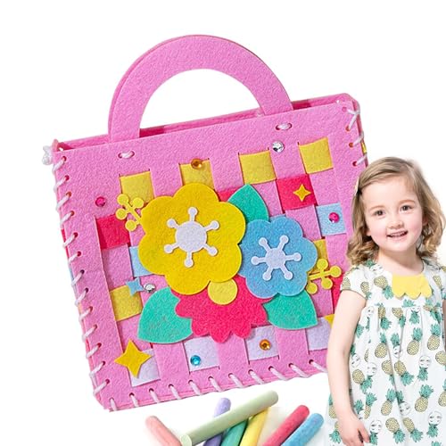 Nähset für Anfänger, Nähbeutel-Set – Nähen von Geldbörsen, Handtaschenprojekte, lustige Kunstprojekte, Nähen Sie Ihre eigene Tasche für Anfänger für Kinder Nähset für Anfänger, Nähbeutel-Set – Nähen von Geldbörsen, Handtaschenprojekte, lustige Kunstprojekte, Nähen Sie Ihre eigene Tasche für Anfänger für Kinder von Genérico